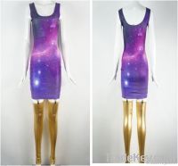 Bodycon Dress | Galaxy Pattern | Mini Length